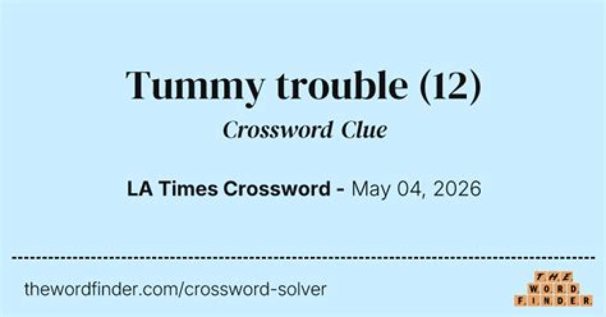 La Times Trouble Crossword Clue Answers with 5 Letters