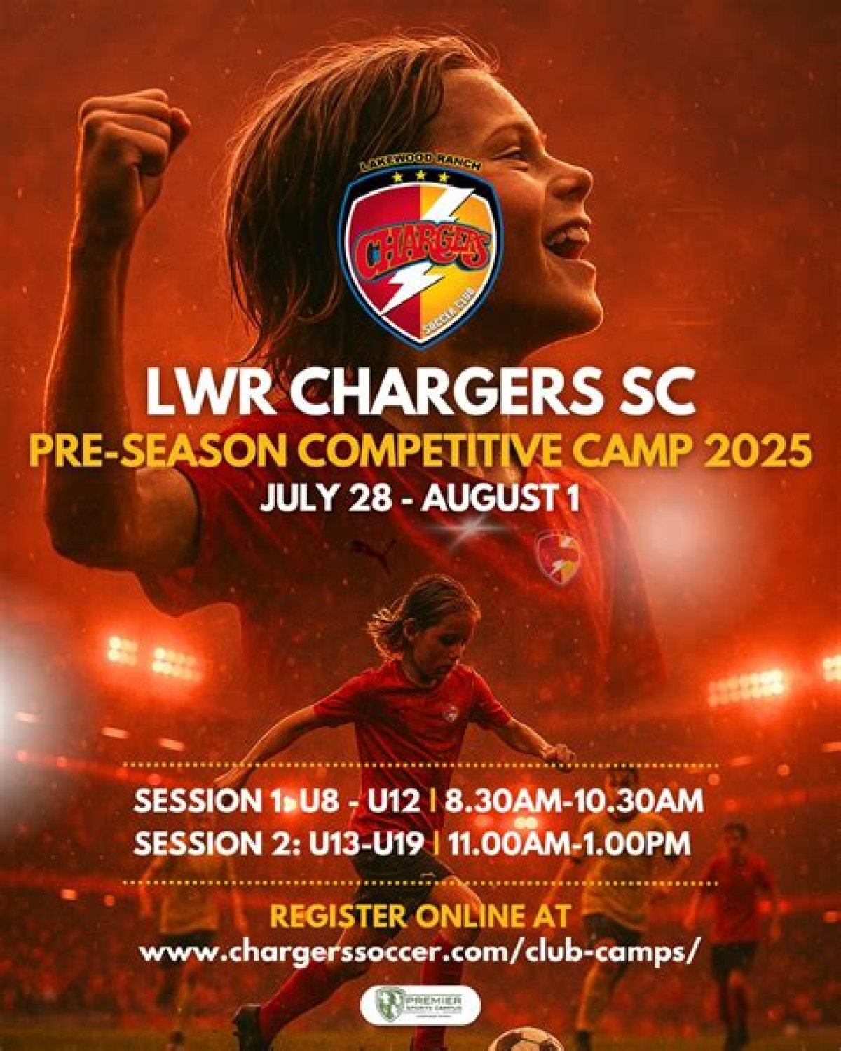 Lakewood Ranch Chargers Soccer Camp