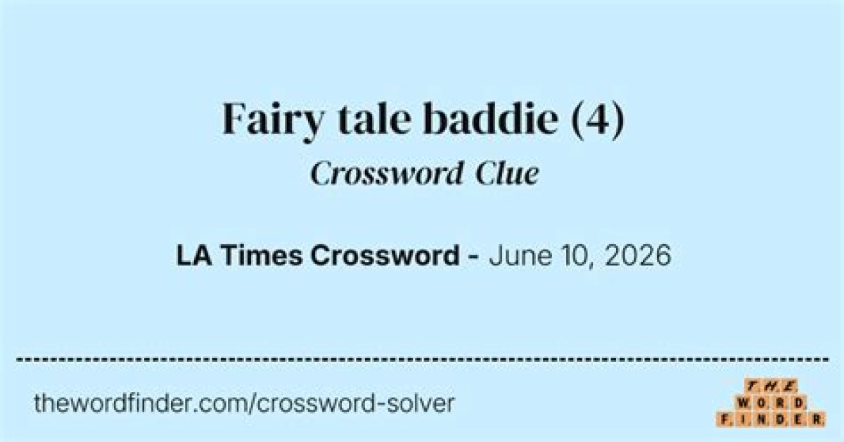 Large Baddie in a Fairy Tale