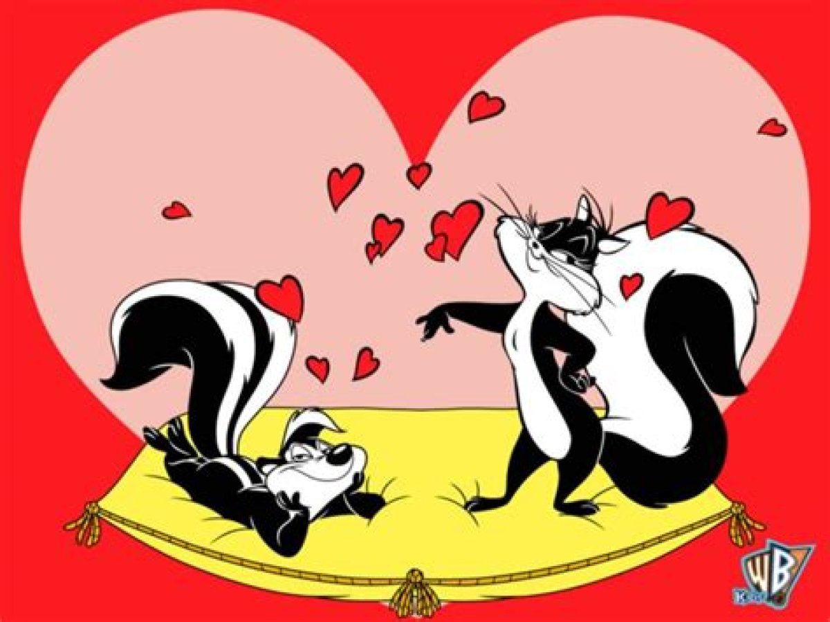 ___ Le Pew Romantic French Skunk in Looney Tunes
