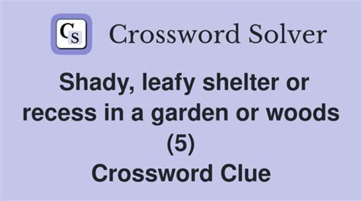 Leafy Garden Border Crossword Clue 5 Letters Answer