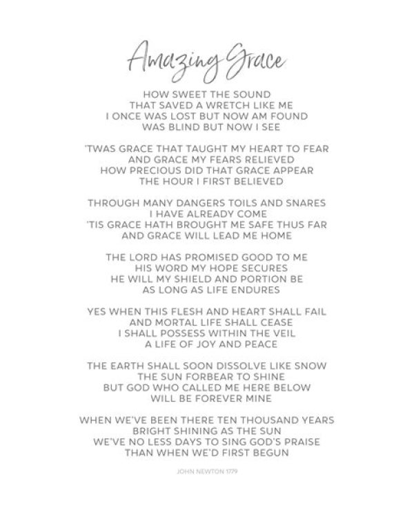 Lee Greenwood Amazing Grace Lyrics Spanish Translation