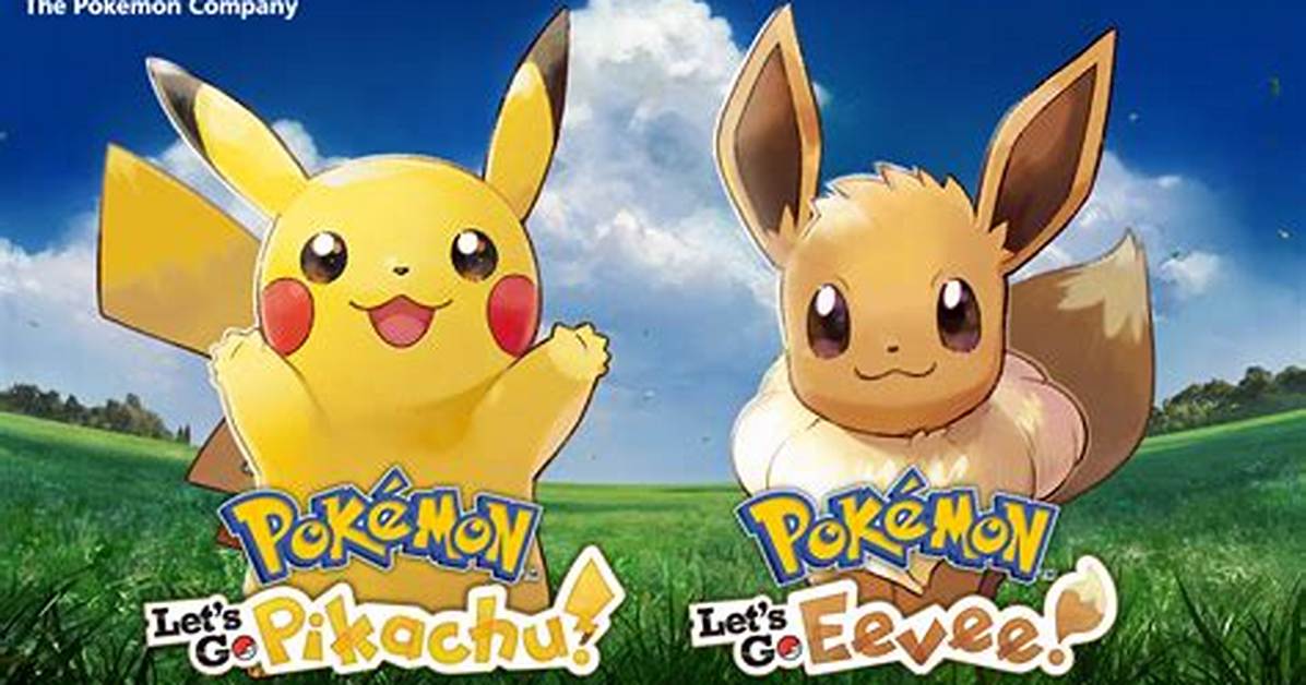 Let's Go, Pikachu! and Eevee! Are "Core Pokémon Titles" States Game's Director