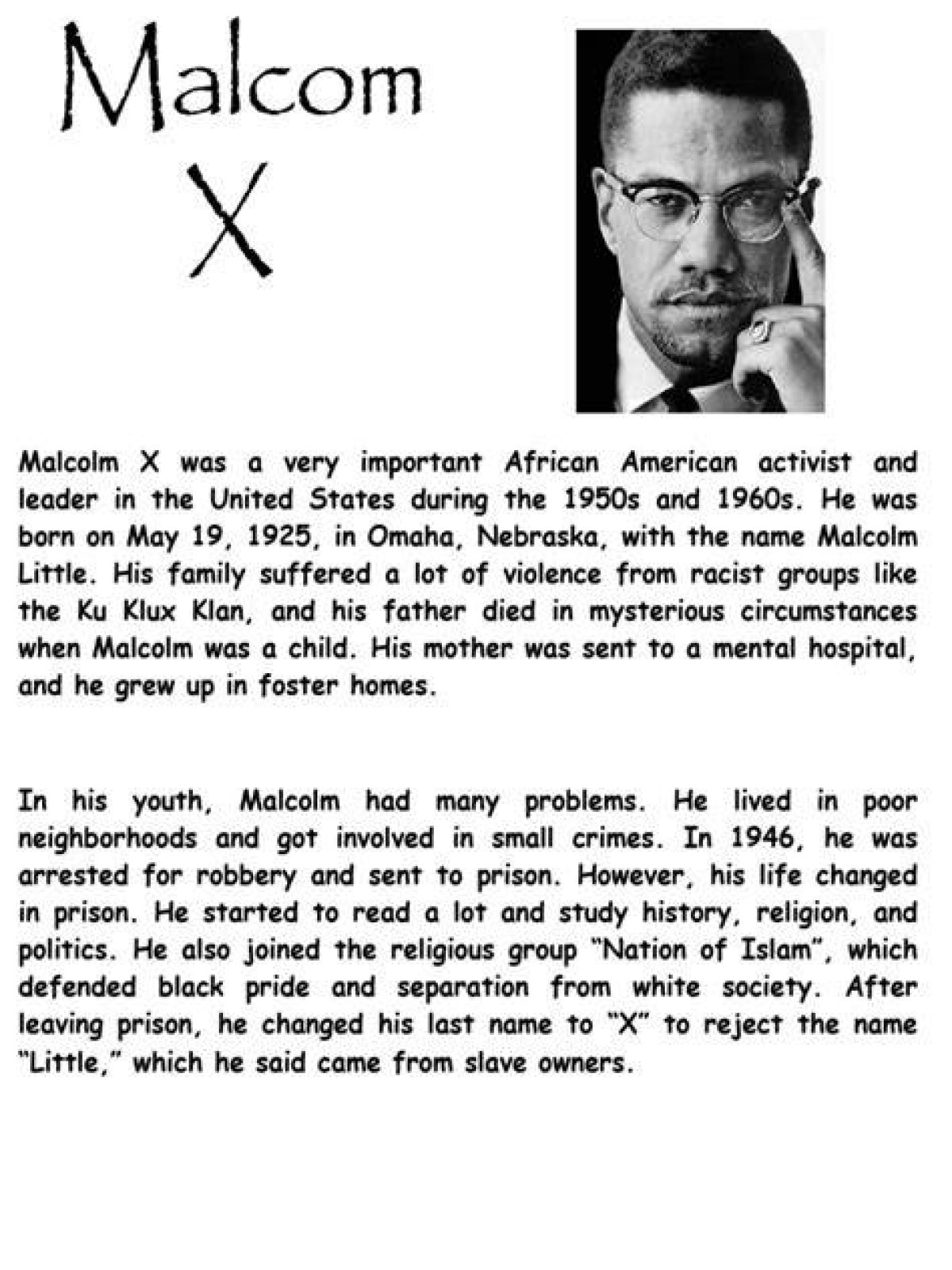 Life, Relationships, and Activism of Malcolm X's Daughter