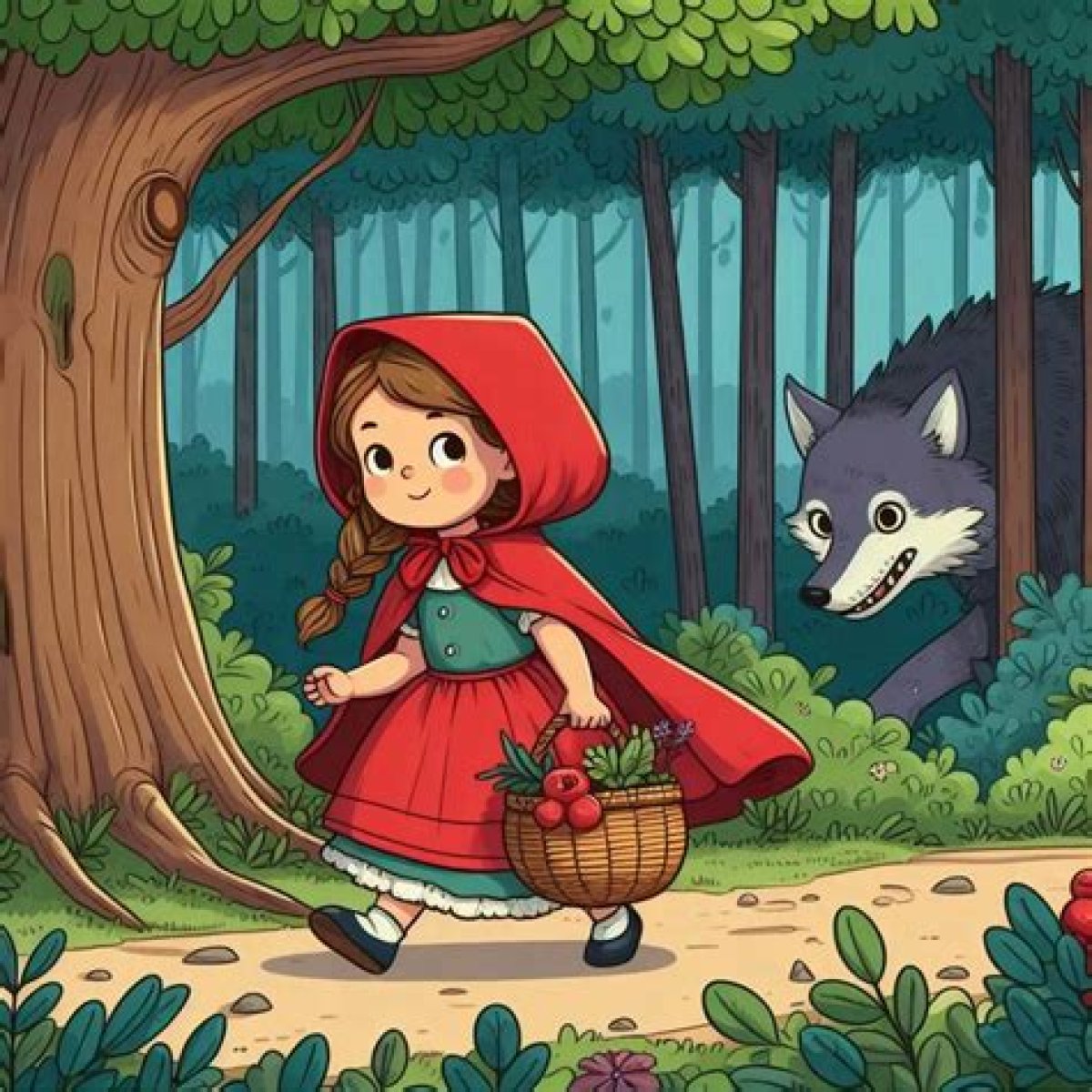 Little Red Riding Hood Carried One
