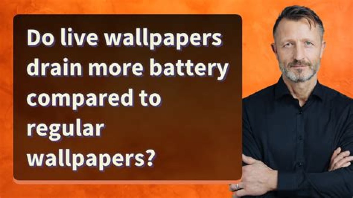 Live Wallpapers Consume a Lot of Battery? ?