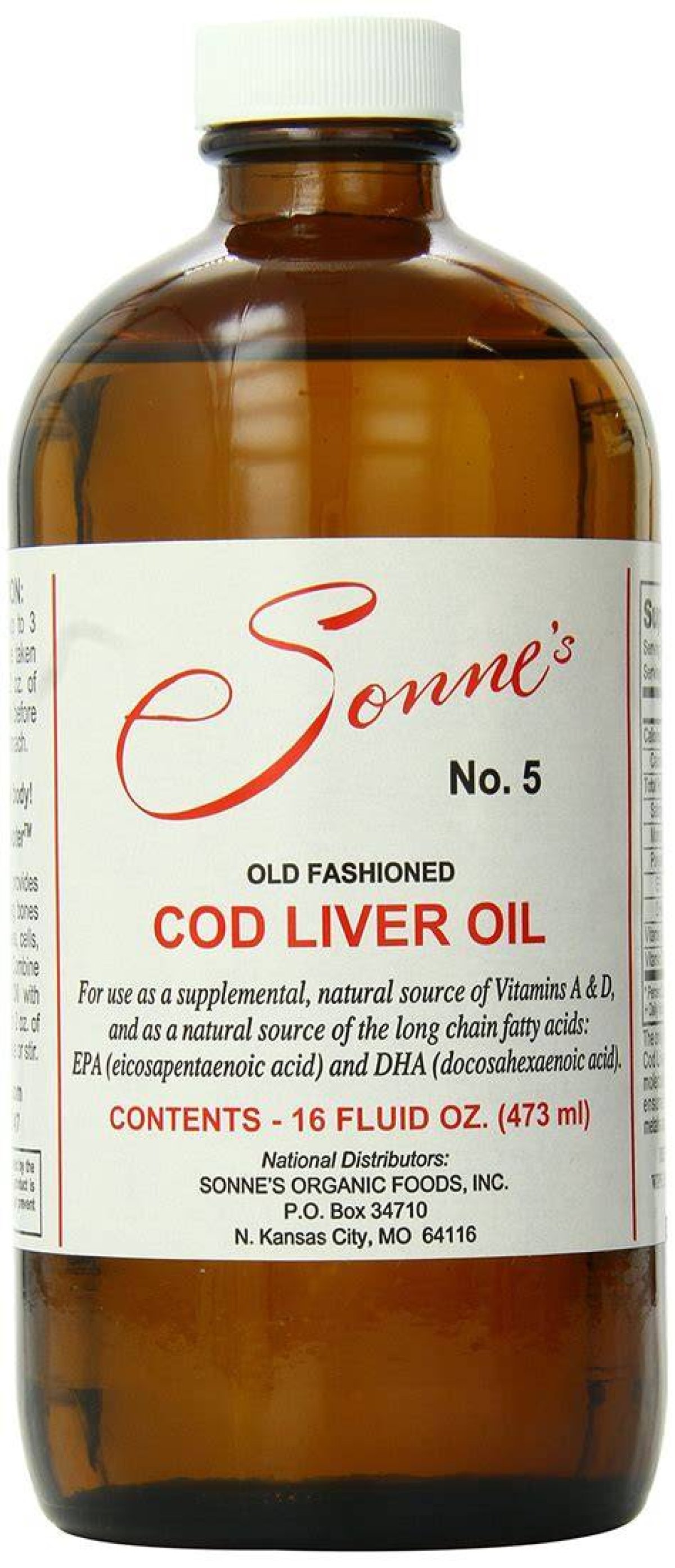 ___ Liver Oil (Old-Fashioned Supplement from a Fish)