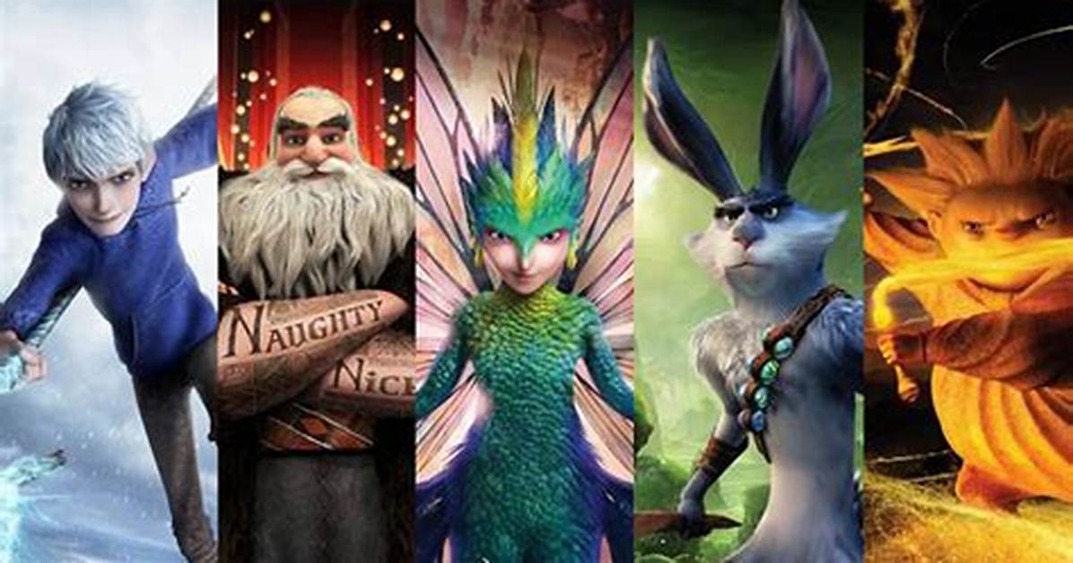 Los Coloridos Personajes De Guardianes De La Galaxia