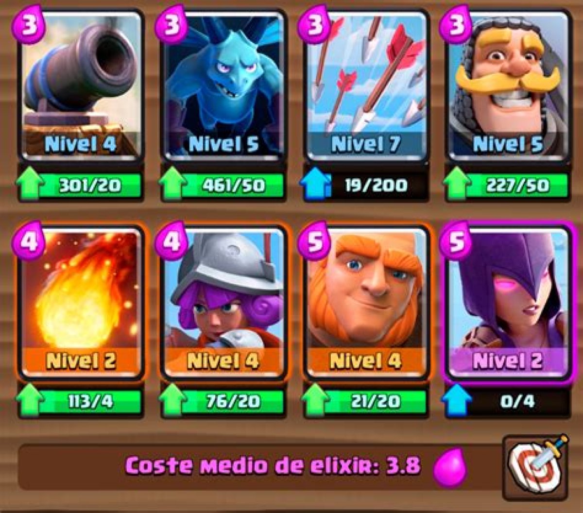 Los Mejores Mazos Para Cada Arena