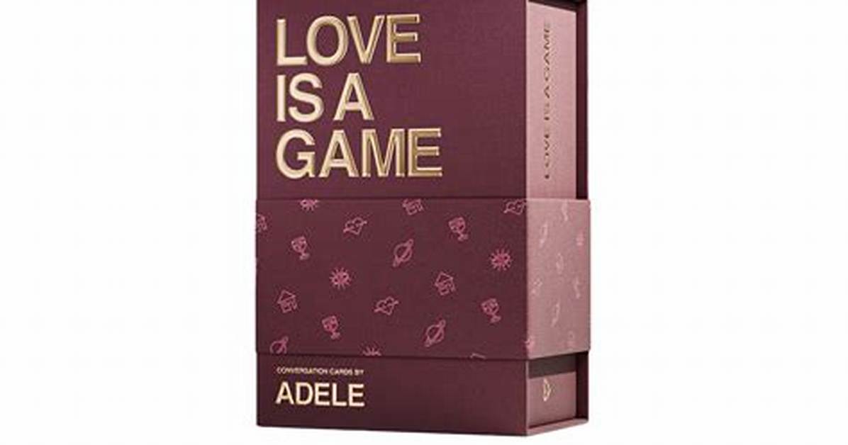 “Love Is a Game” by Adele