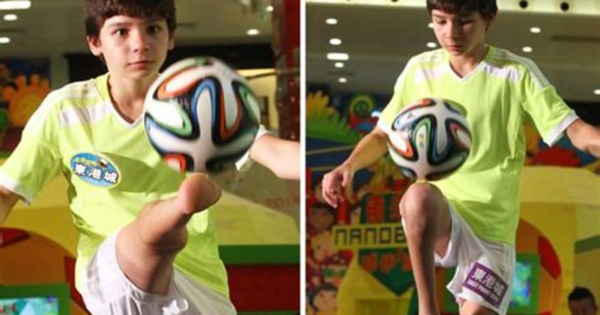 Magical Muniz: Brazilian Teen Soccer Sensation Shows Hong Kong His Skills