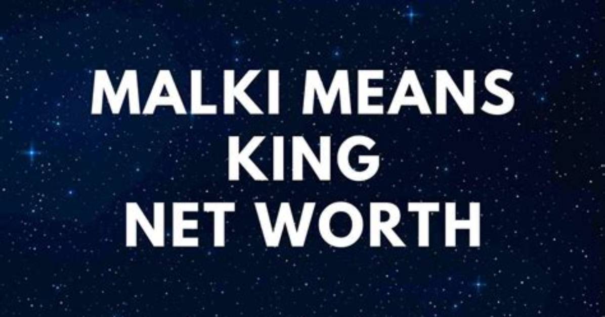 Malki Means King Net Worth | Malki Means King Bio Career Success Story