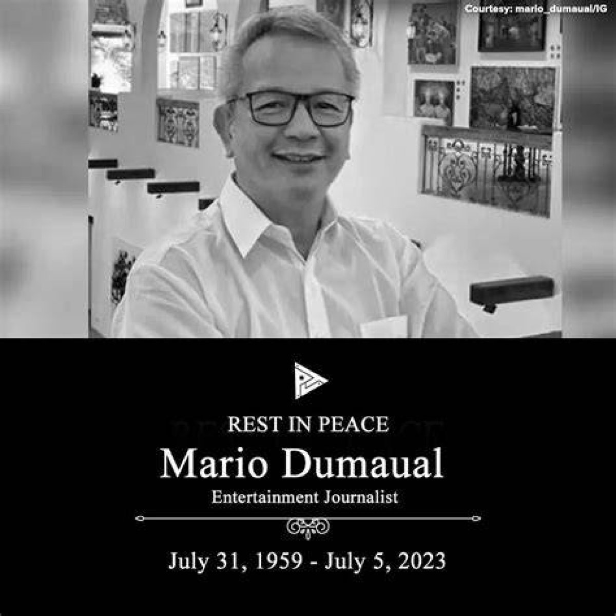 Mario Dumaual Passed Away Due to Septic Shock at the Age of 65