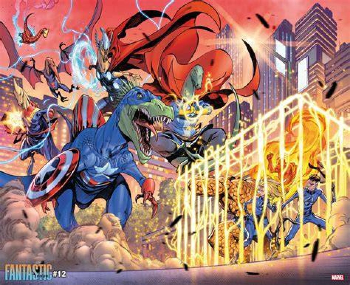 Marvel Introducing Dinosaur Avengers in Fantastic Four