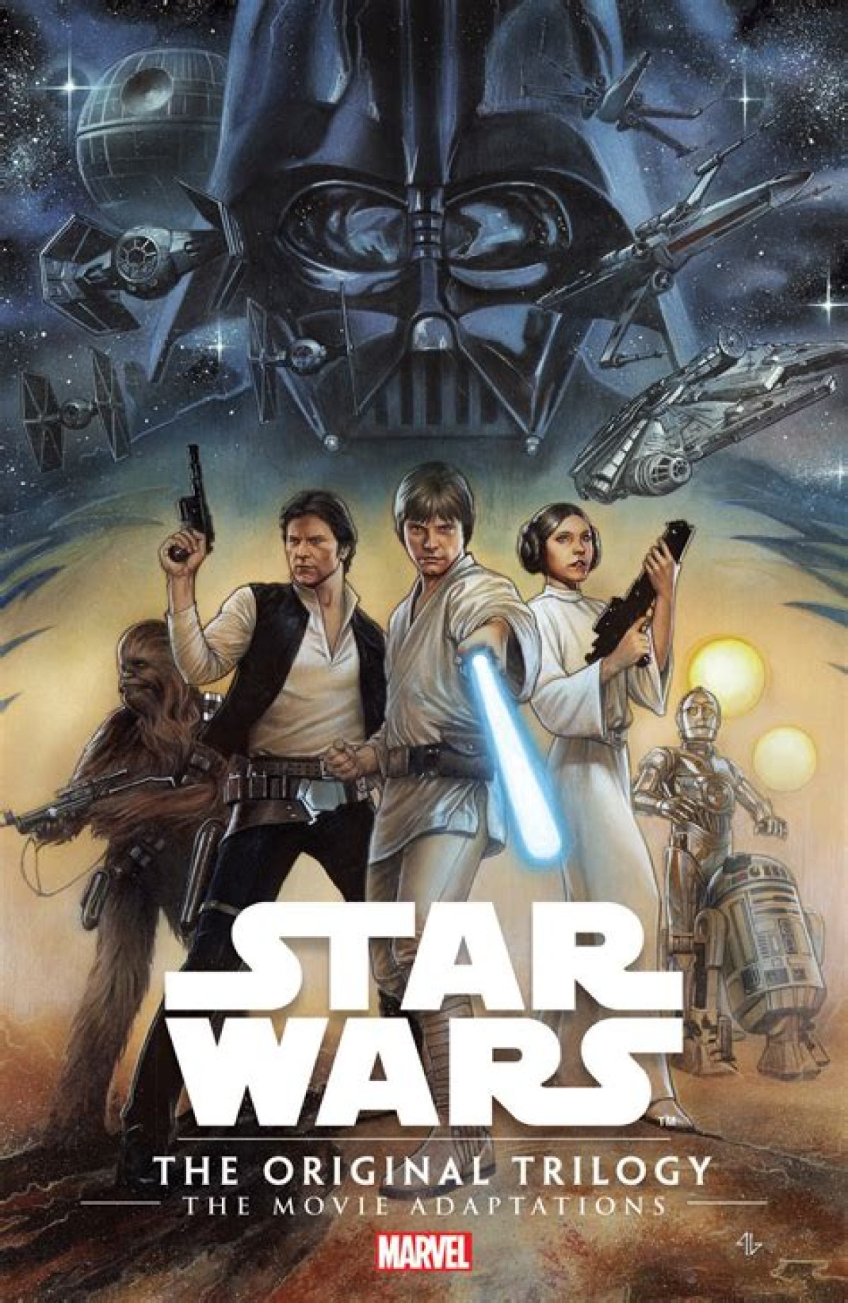 Marvel's Star Wars Original Trilogy Ogns Get Covers by Adi Granov