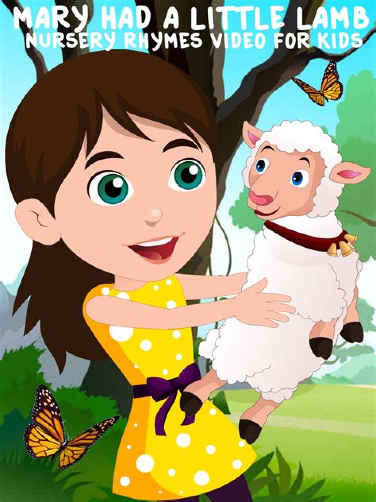 Mary's Little Friend from a Nursery Rhyme
