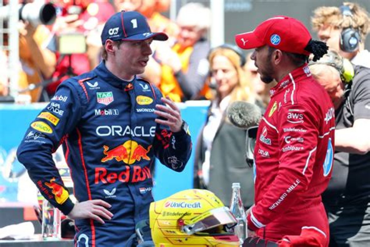 Max Verstappen Weighs in on Lewis Hamilton’s Shock Ferrari F1 Switch | F1