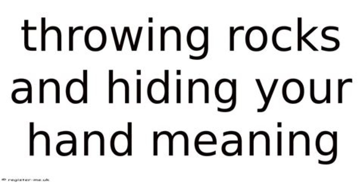 Meaning of “The Hand That Rocks the Cradle” by the Smiths