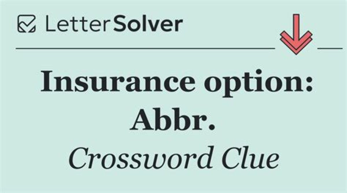 Medical Insurance Option: Abbr.