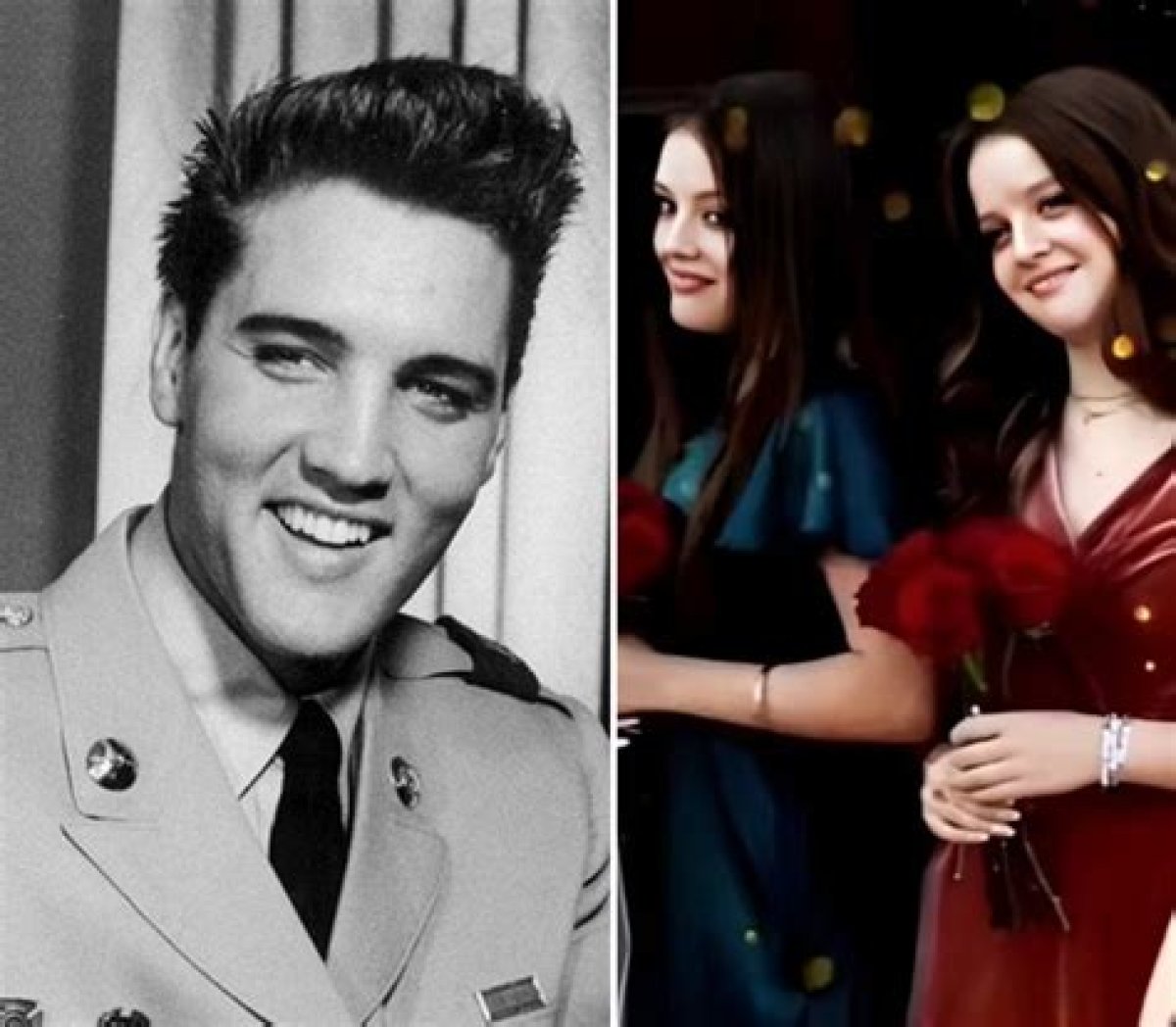 Meet Elvis Presley’s Mini-Me Twin Granddaughters: Teenagers Harper and Finley Just Stepped out at Dad Michael Lockwood’s Wedding to His New Wife – and Are Tight with Mum Lisa Marie and Granny Priscilla