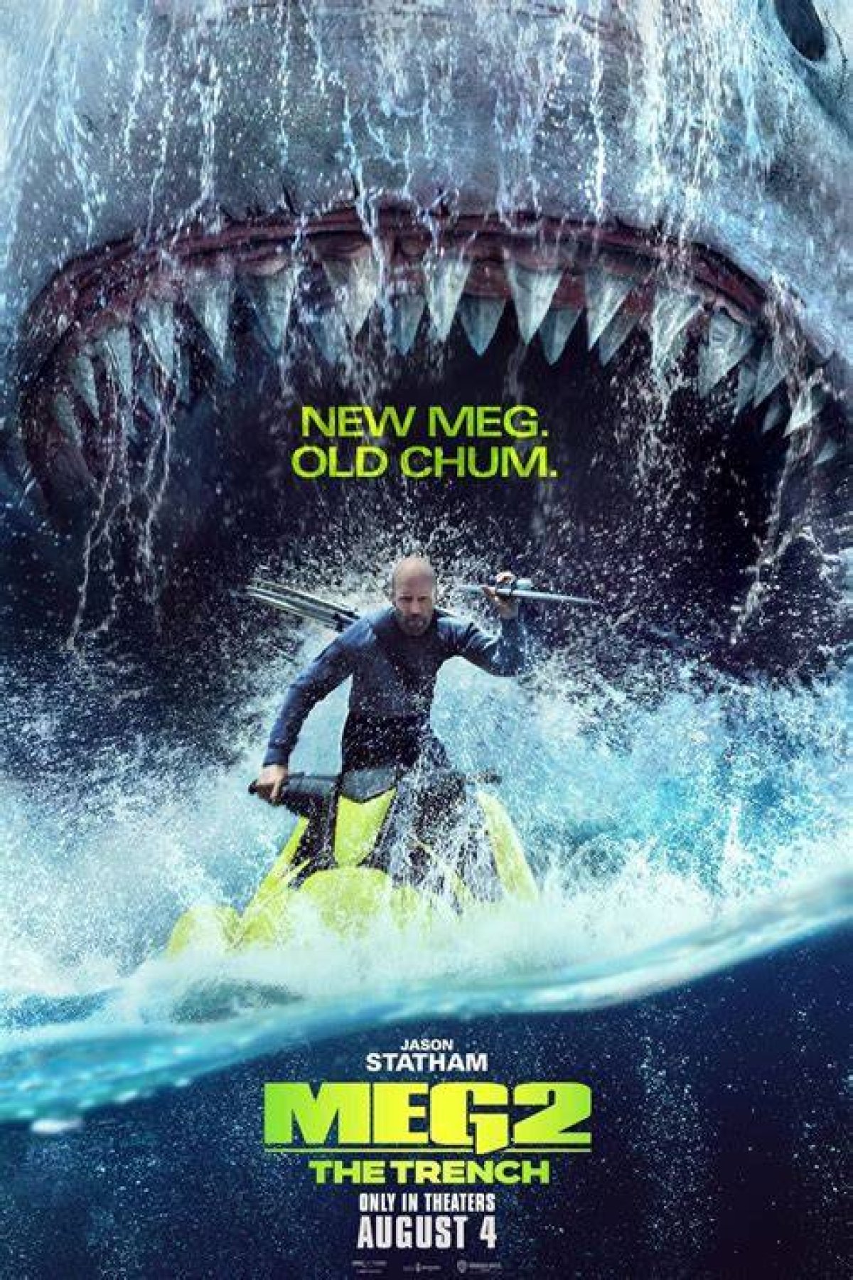 Meg 2: the Trench Movie Review – Jason Statham, Wu Jing Confronts a Giant Prehistoric Shark and More in Bloodless Sequel