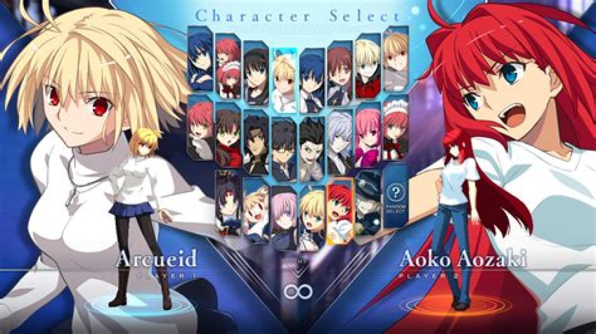Melty Blood Type Lumina Release Time on Steam, Consoles