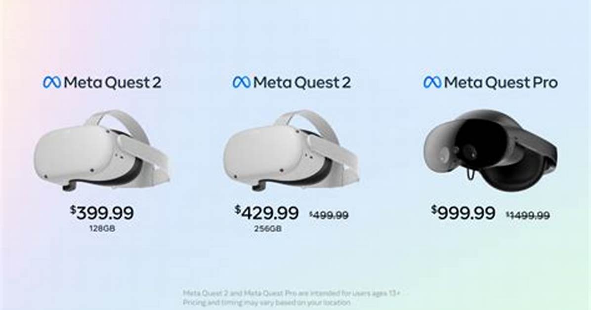 Meta Cuts the Price of Its Quest Virtual Reality Headsets After Disappointing Demand