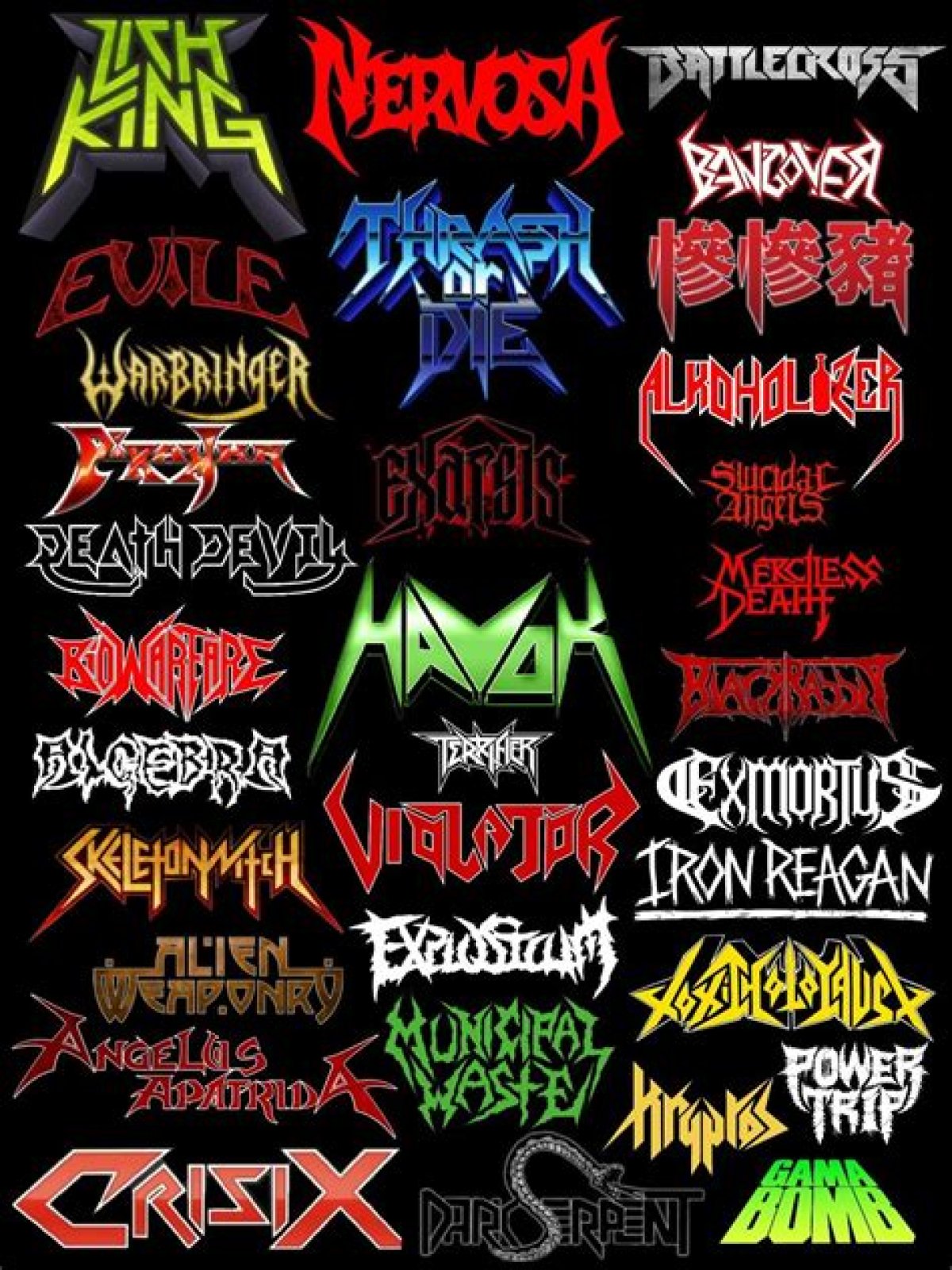 Metal Band Logos Quiz
