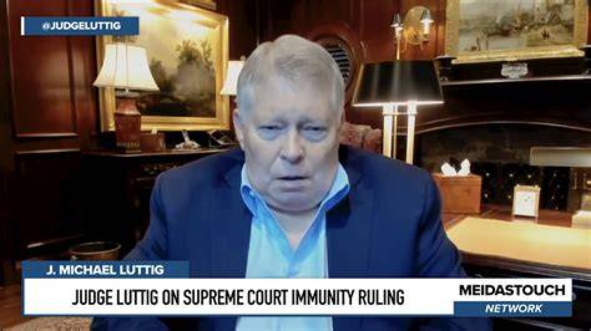 Michael Luttig Tells Supreme Court That on Trump Eligibility, There Is No 'Off-Ramp'