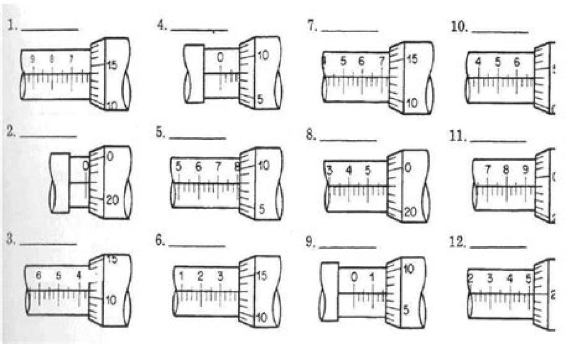 Micrometer Quiz
