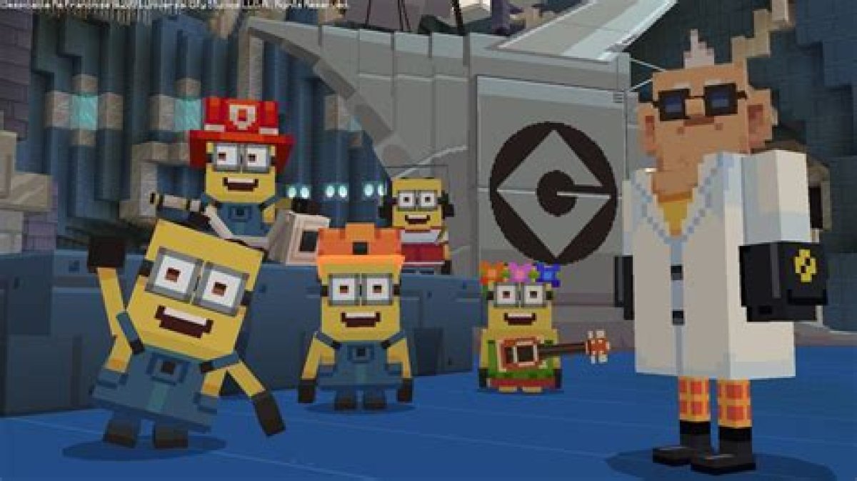 Minecraft Minions Dlc - Meet Gru and Vicious 6 in Overworld