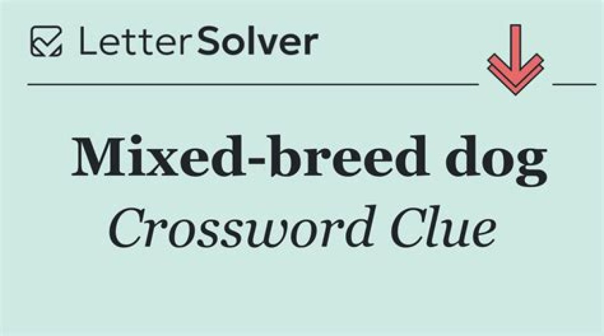 Mixed-Breed Dog Crossword Clue Newsday Crossword Answer