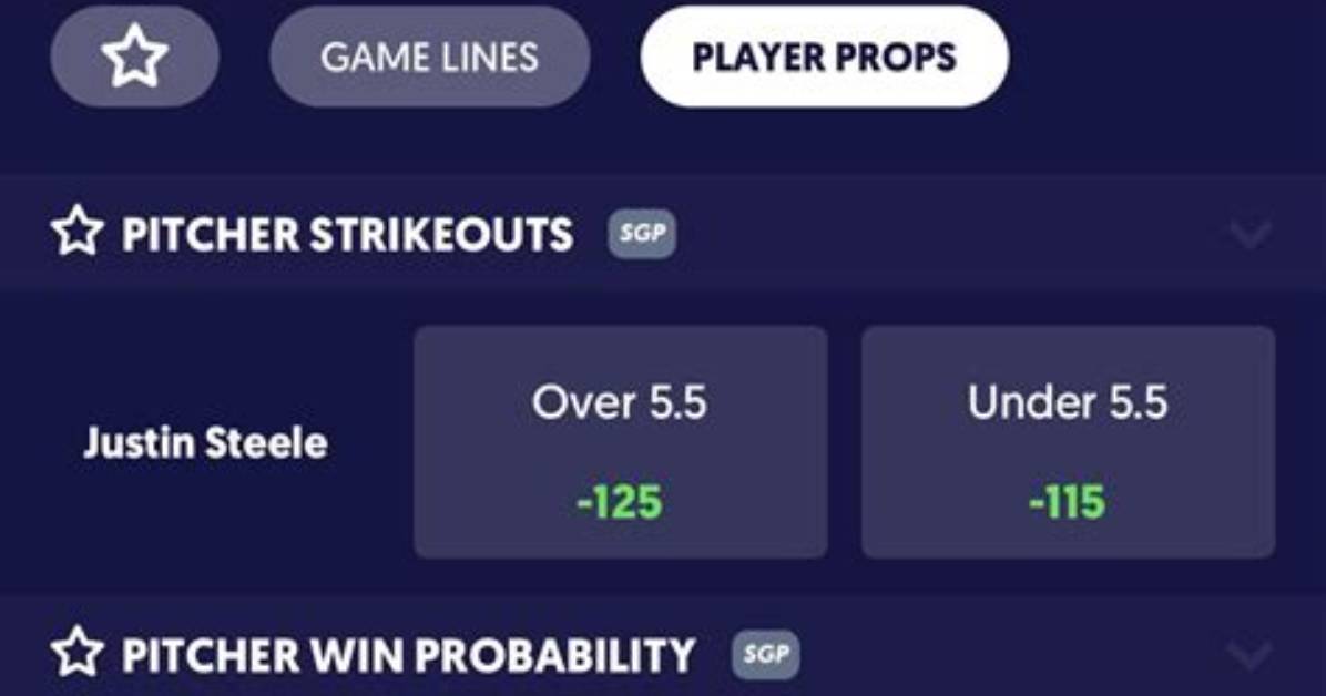 Mlb Vegas Odds: Starting Pitcher Win Probability