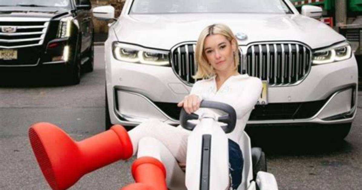 Mschf’s 6 Most Outrageous Pieces Ever: the Big Red Boots Went Viral, but Before That Came Birkinstocks Made from Hermès Bags, Worn by Kylie Jenner, and Eat the Rich Lollies with Mark Zuckerberg’s Face