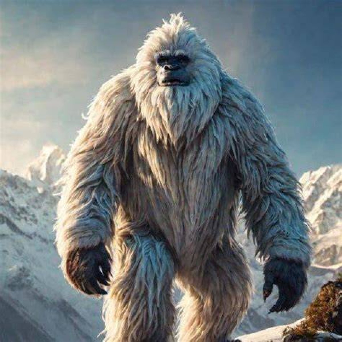 Mythical Tibetan Snowman