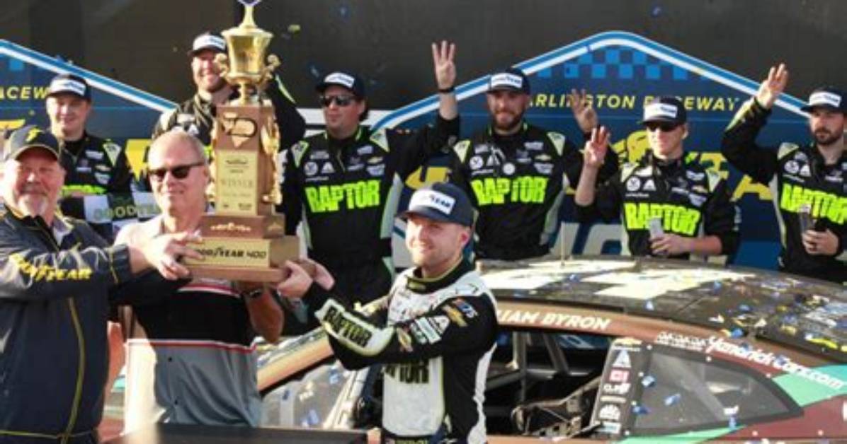 Nascar: William Byron Wins Goodyear 400 at Darlington Raceway – Full Race Results | Nascar