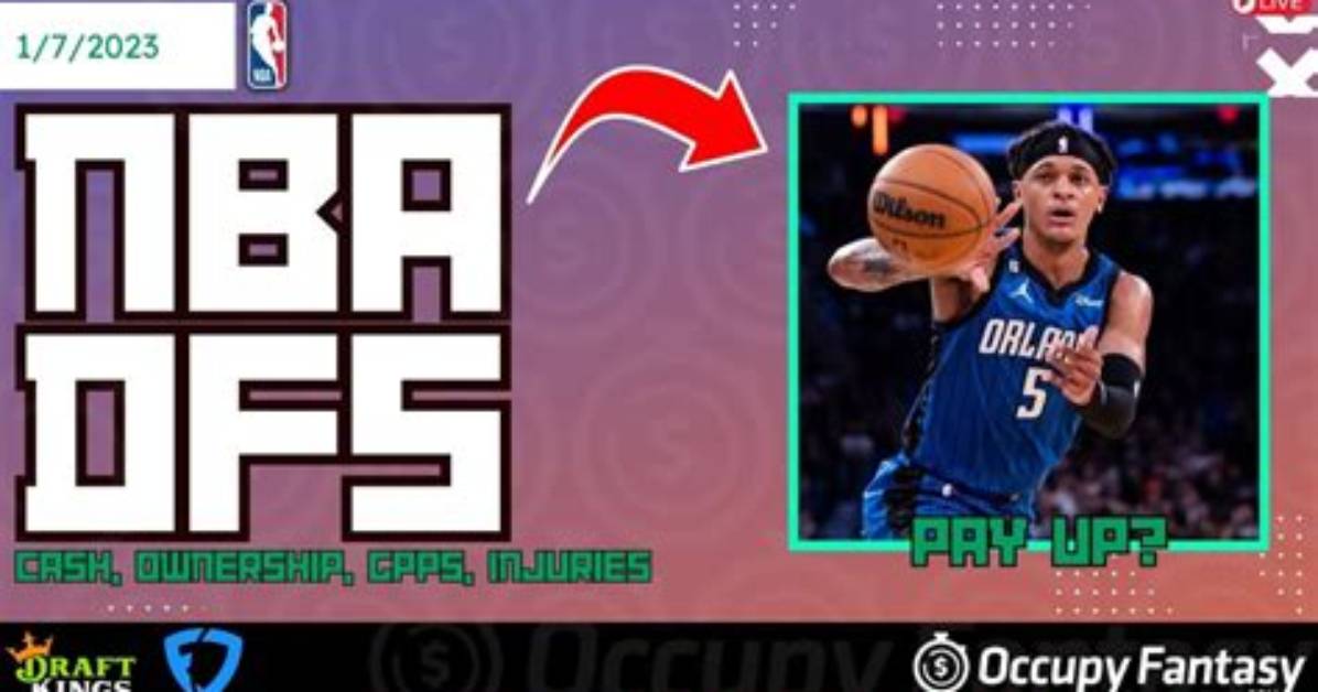 Nba Dfs First Look: Sunday, January 7Th