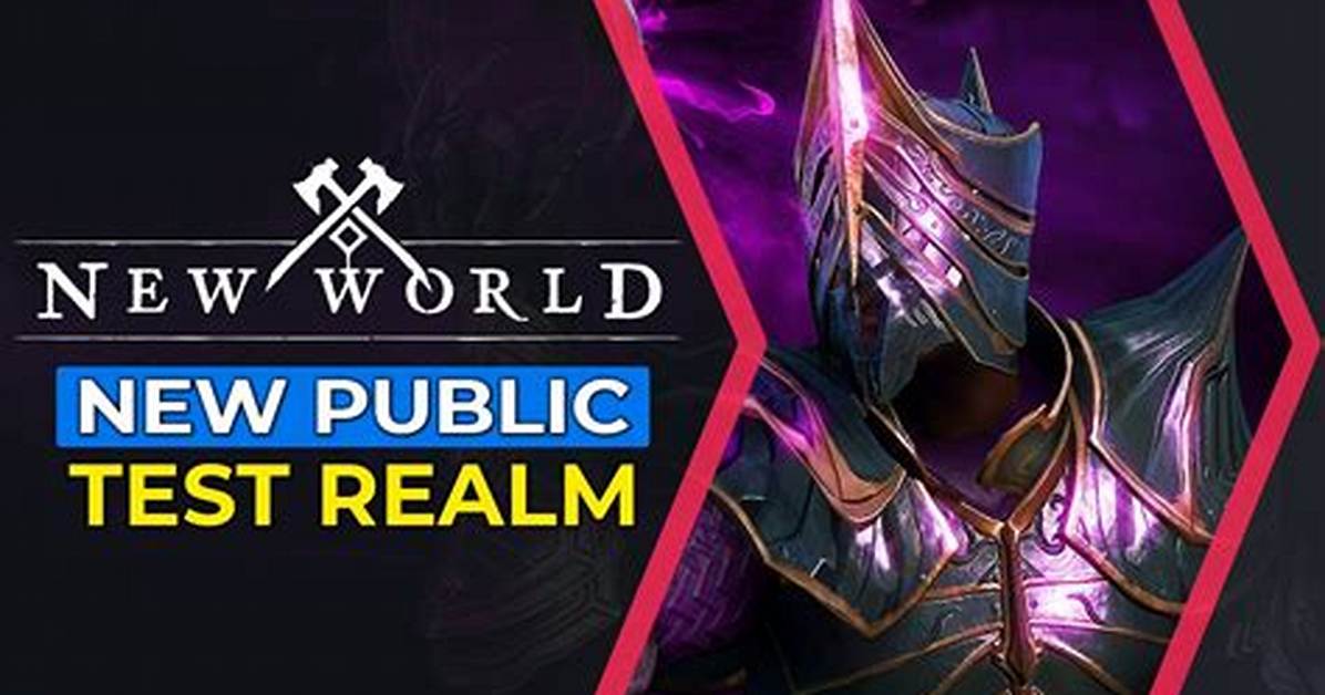 New World Public Test Realm (Ptr) Release Time & How to Play