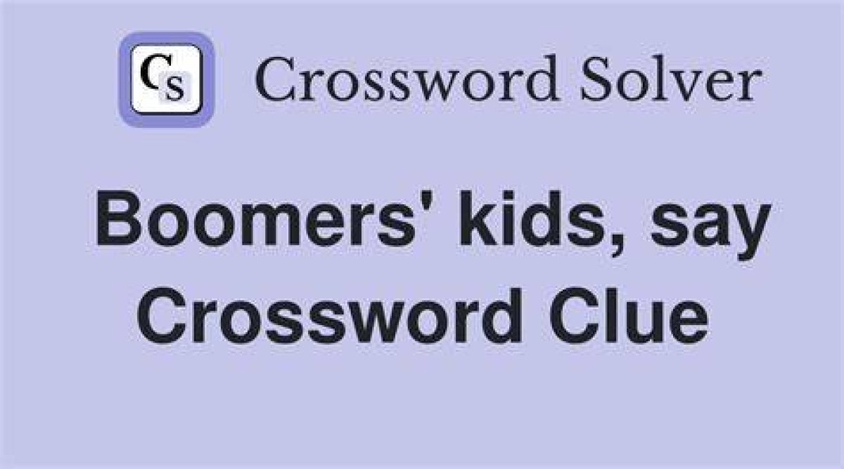 Newsday Boomers 15 Letters Crossword Clue Puzzle Answer