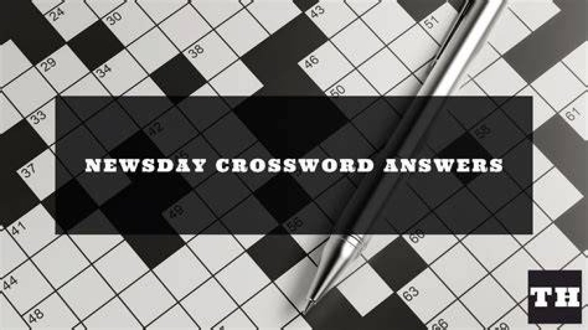 Newsday Calendar Col. Crossword Clue Puzzle Answers