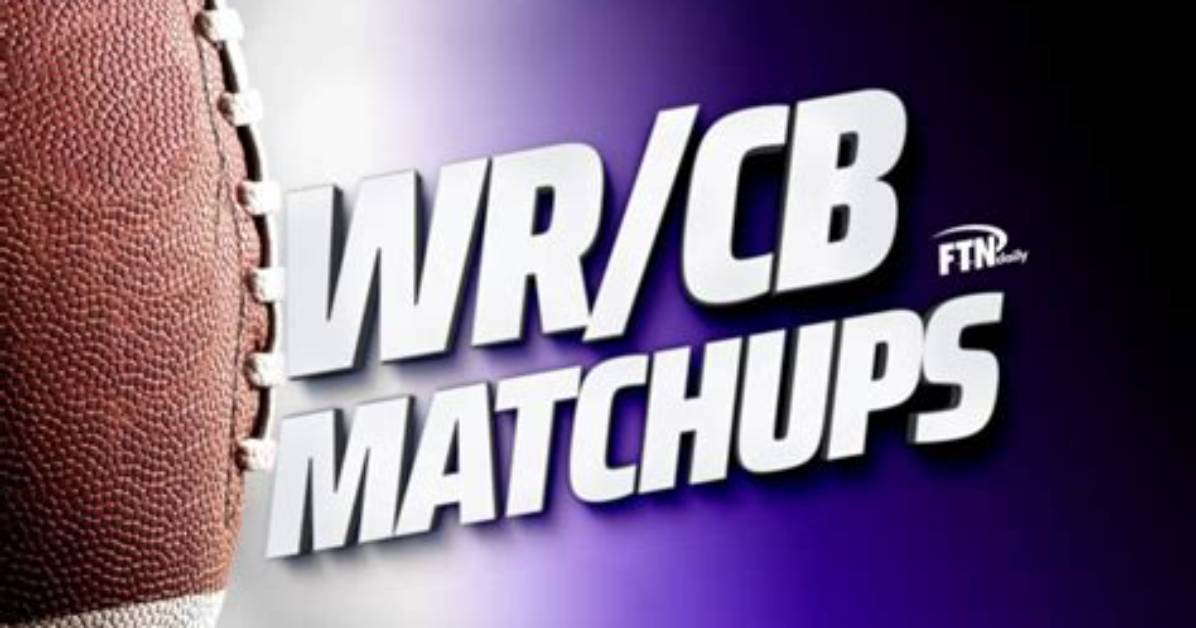 Nfl Dfs Wr/Cb Matchups: Week 12