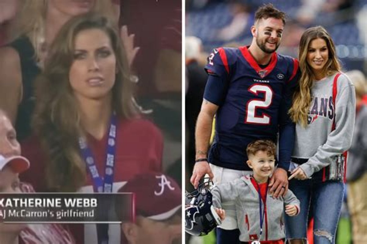 Nfl Player Aj Mccarron Proposed His Girlfriend Katherine Webb with a Five Carat Diamond Ring!