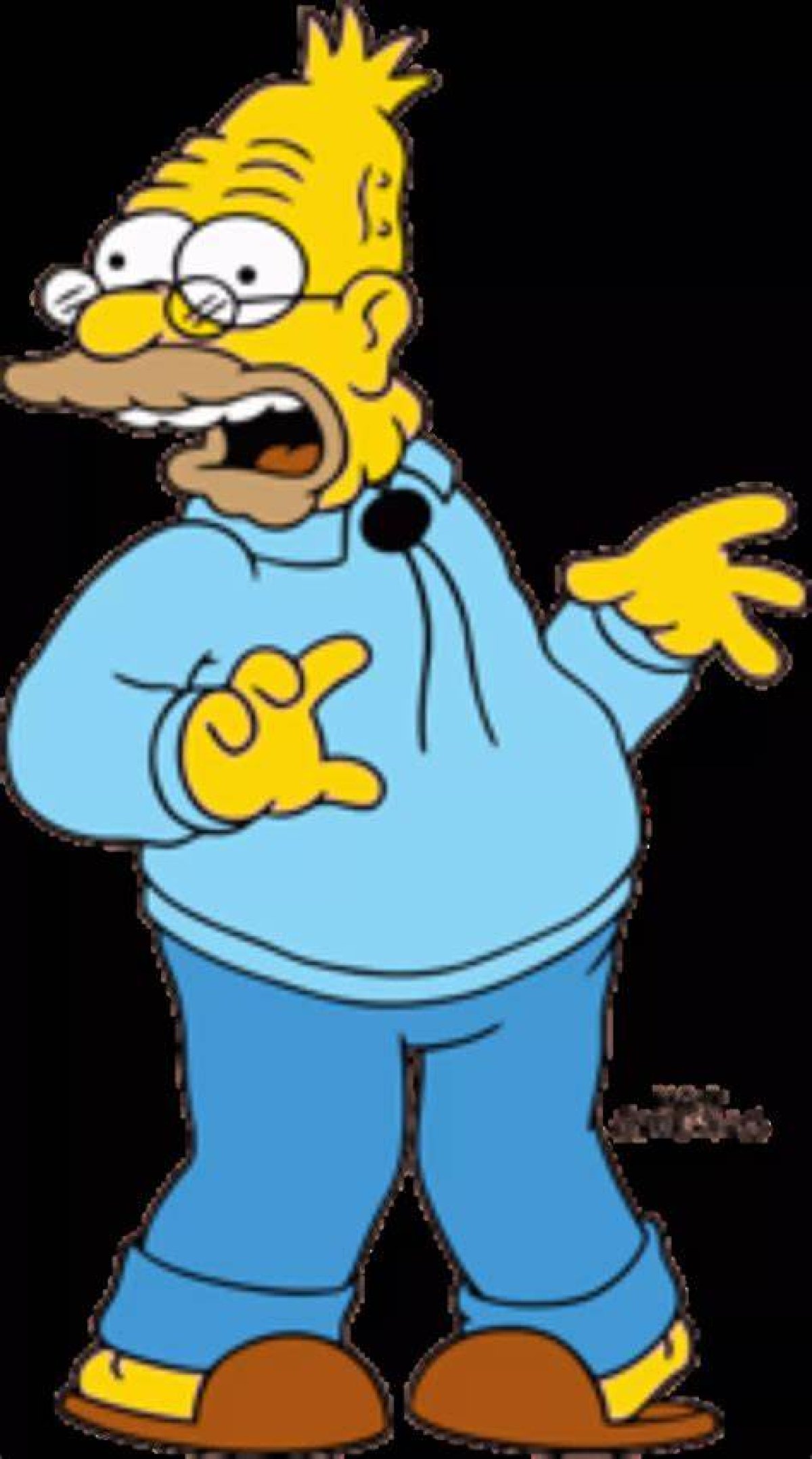 Nickname of Grampa Simpson