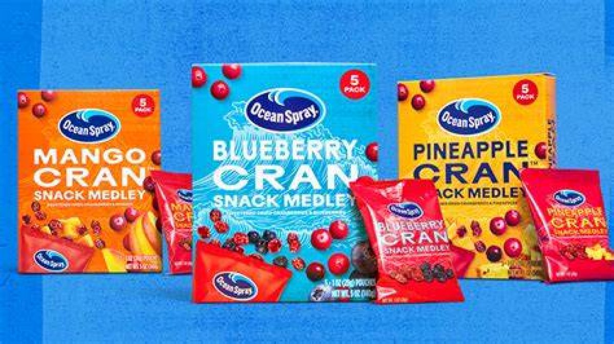 Ocean Spray Dried Fruit Snack Crossword Clue Universal Answer
