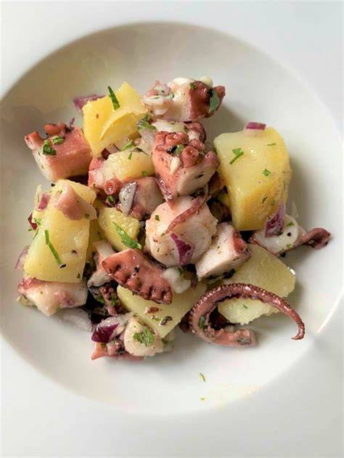 Octopus and Potato Salad (Insalata Di Polipo E Patate) Recipe
