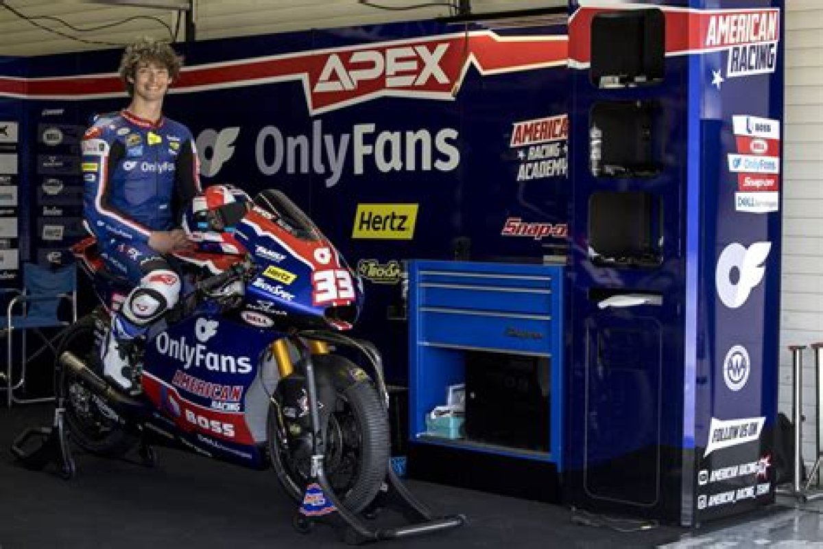 Onlyfans to Collaborate with American Racing Moto2 Team | Moto2