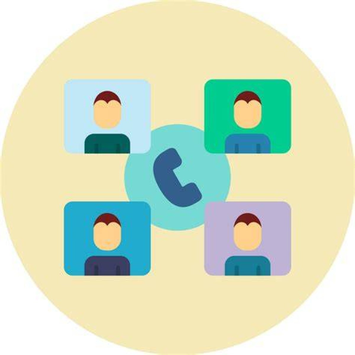 ___ onto a Call (Join a Group Phone Conversation)