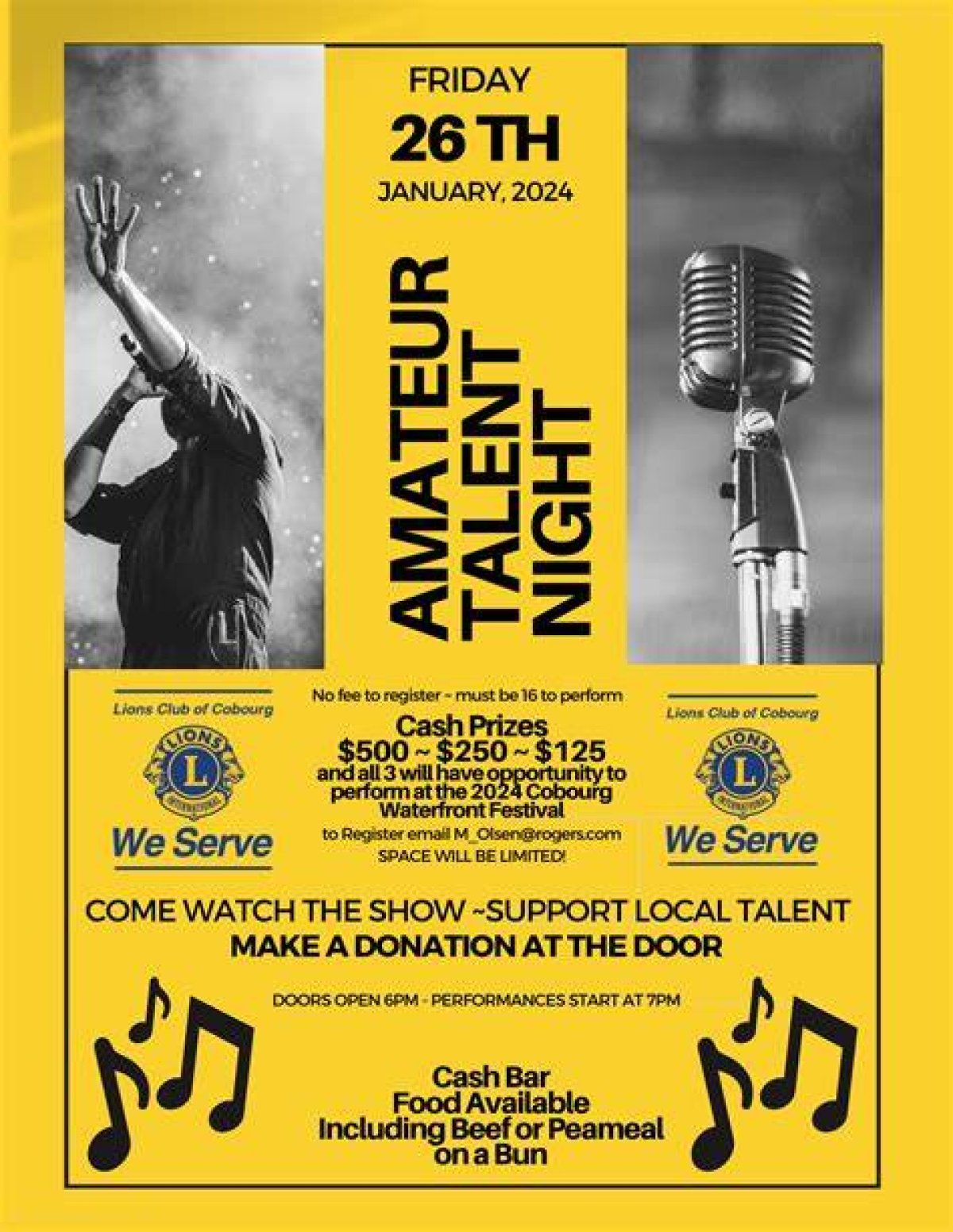 Open ___ Night (Amateur Talent Event)