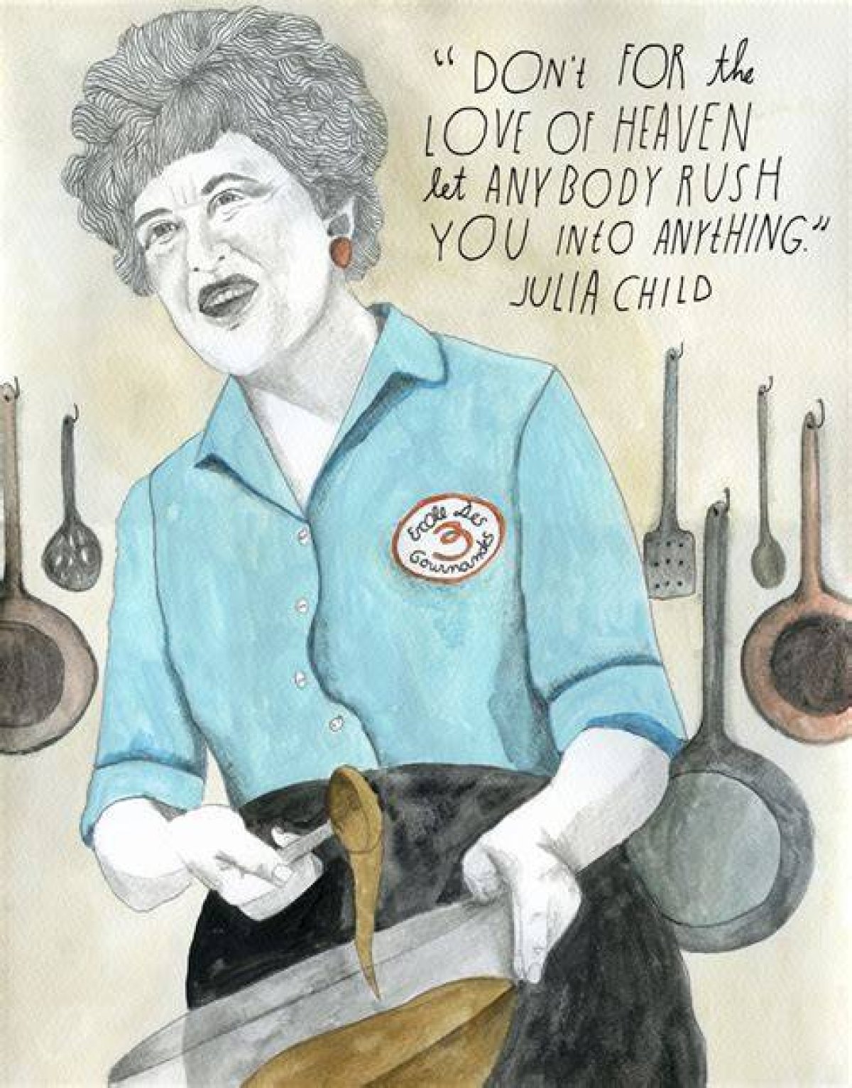 Patricia Wells’ Julia Child Remembrance