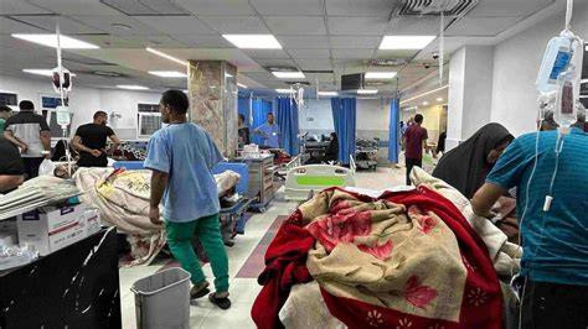 People Trapped in Gaza’s Main Hospital Say They Can’t Leave as Heavy Fighting Rages Nearby